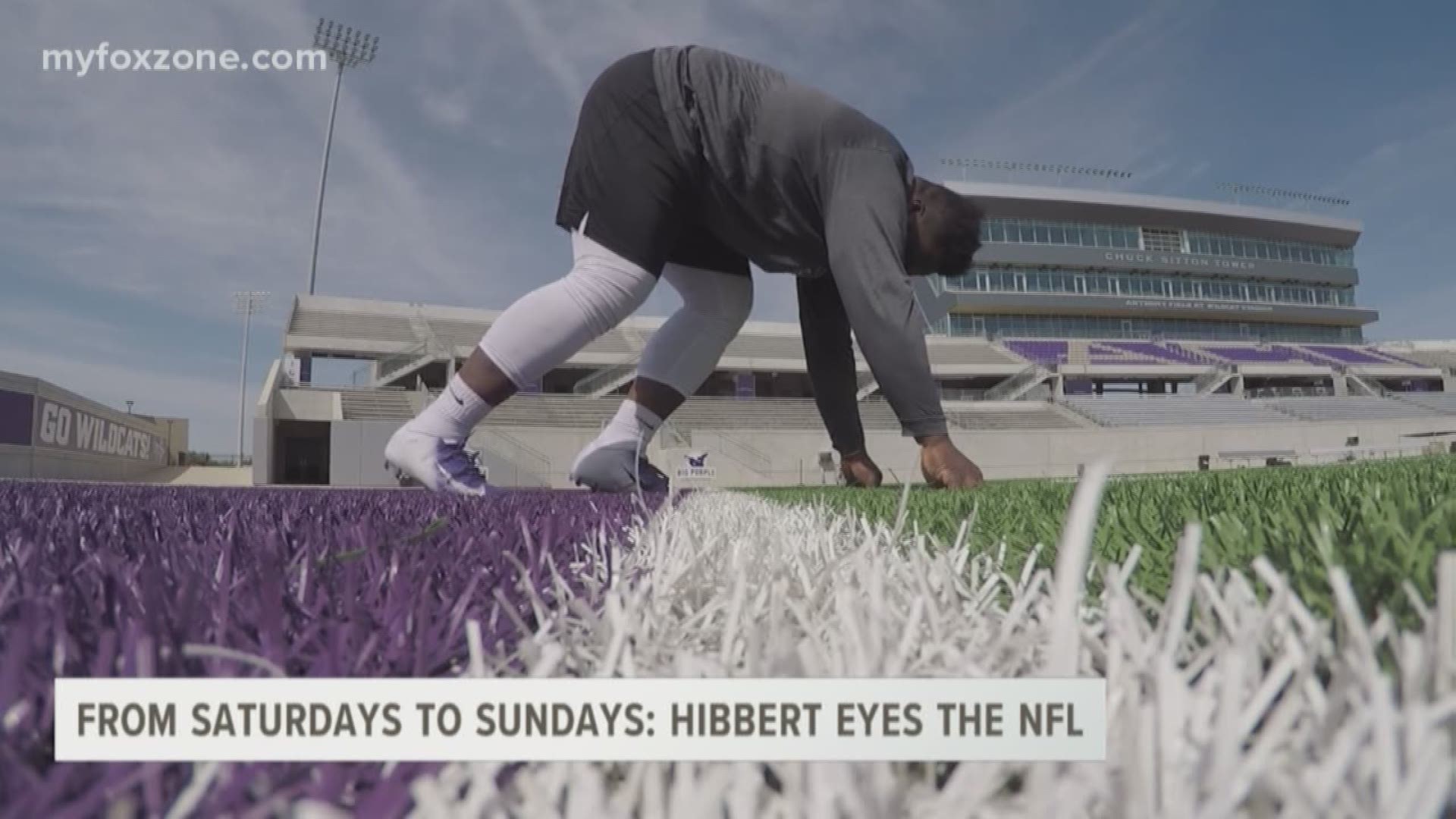 ACU defensive tackle Dante Hibbert made his impact felt in the trenches. He shined as a two year captain. Now, he looks to make the next jump to the NFL.