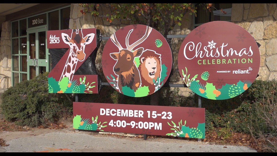 Abilene Zoo celebrates the fifth annual Christmas celebration