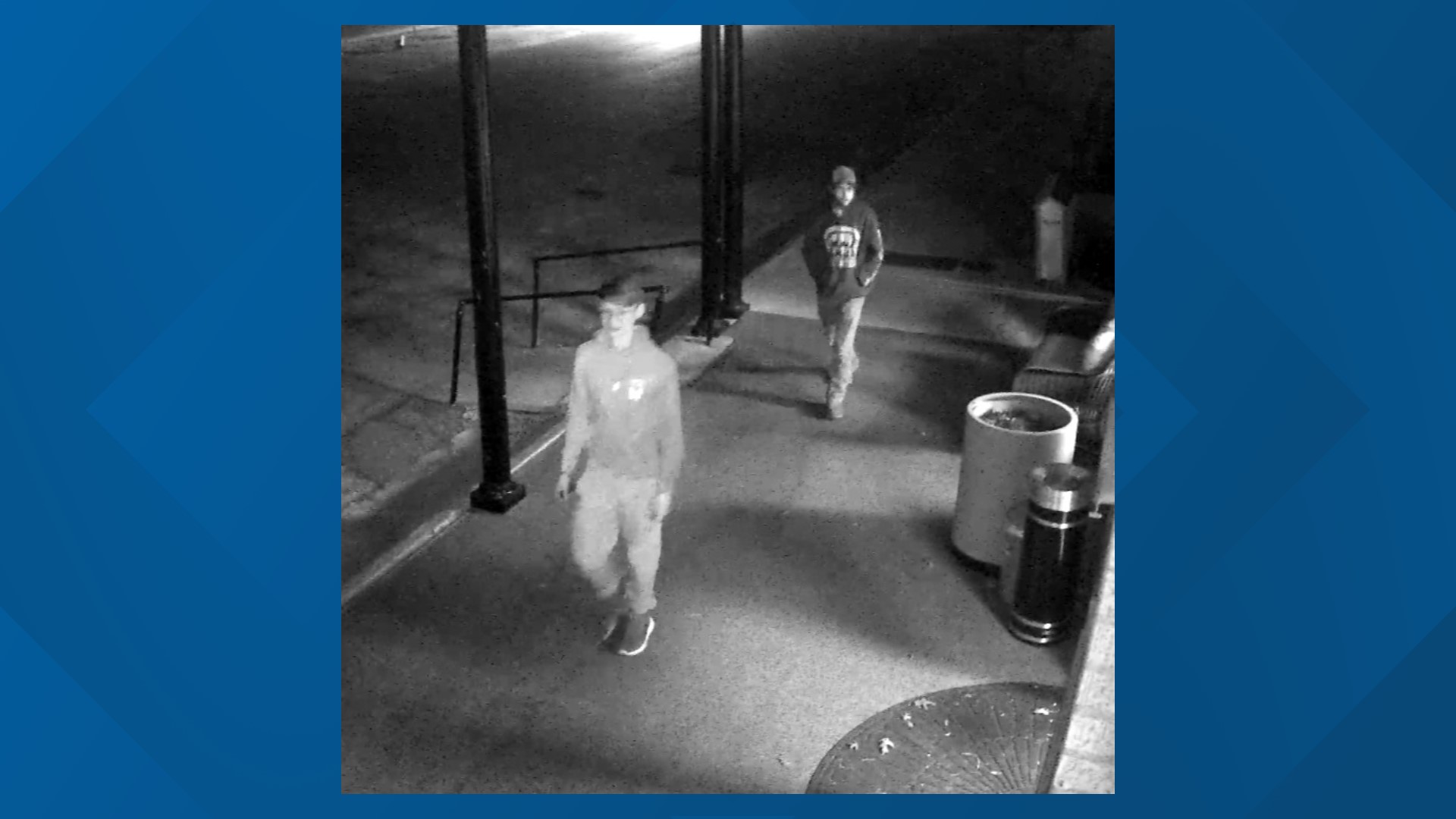 Menard County Sheriff's Office searching for two potential burglary