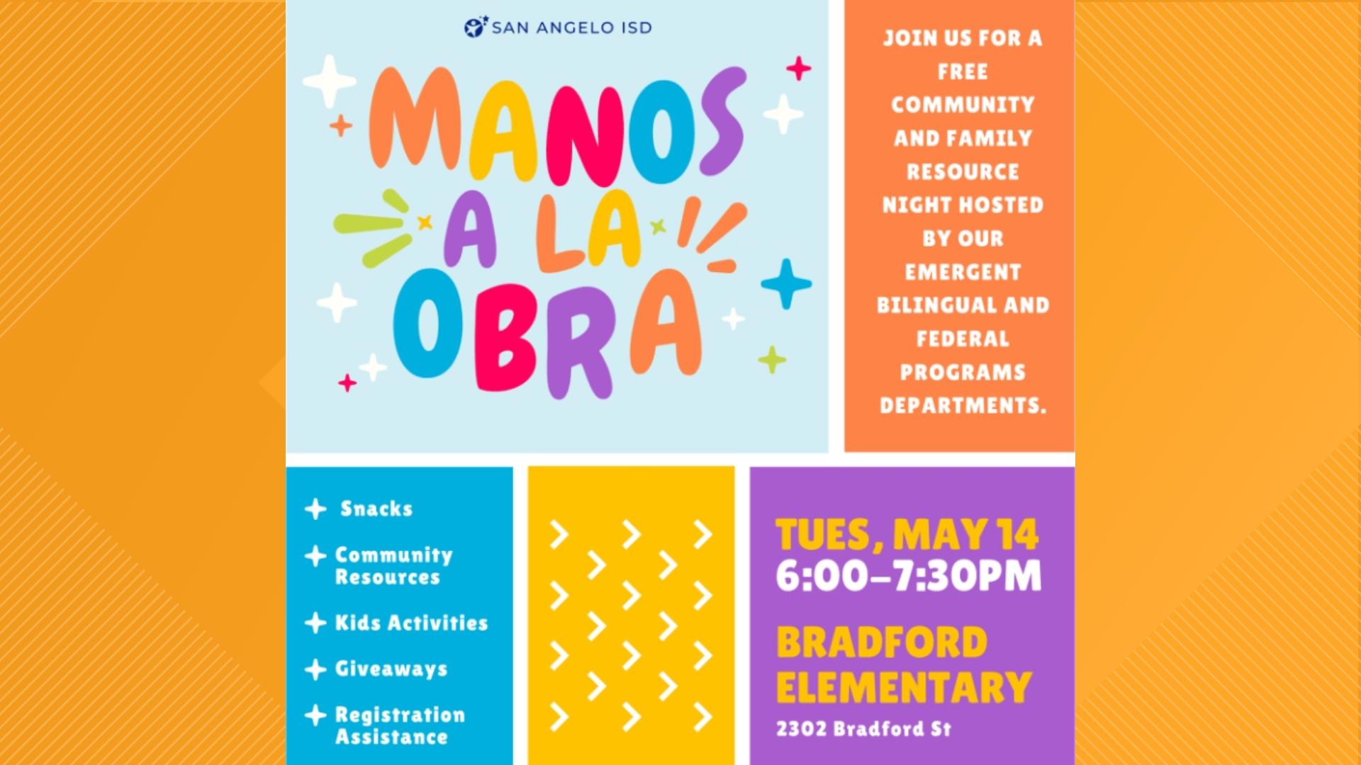 San Angelo ISD hosting a free community resource event
