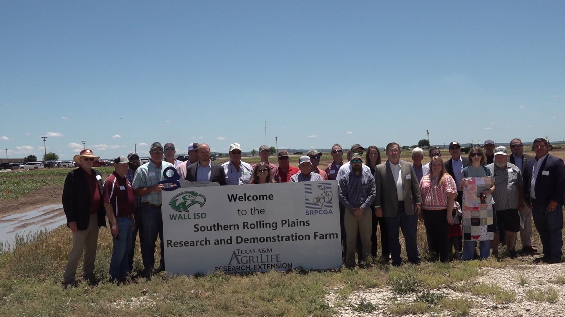 Tuesday, the San Angelo Chamber of Commerce held a ribbon cutting at the 35 acre plot of land. The organizations hope the research will help cut costs for farmers.