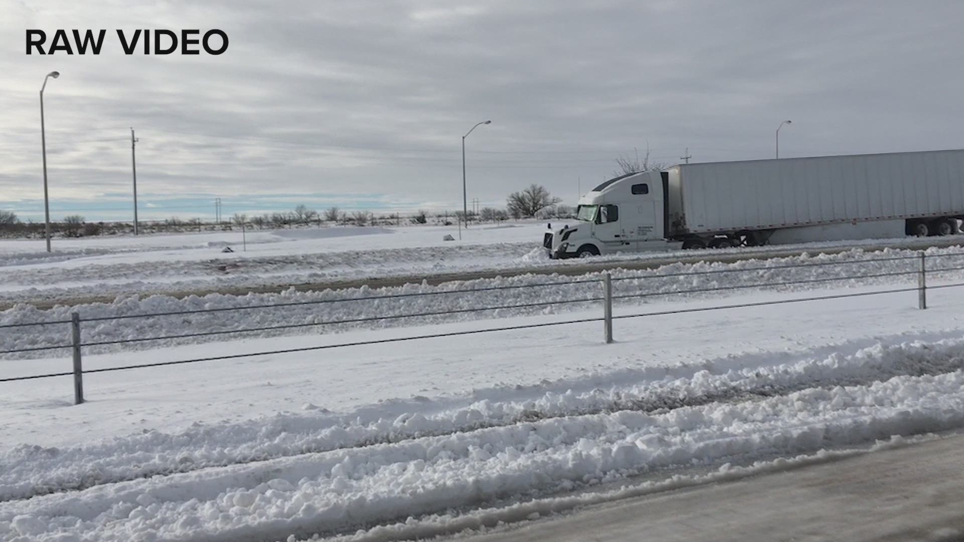 Motorists were stranded for more than half a day on Interstate 20 in West Texas.