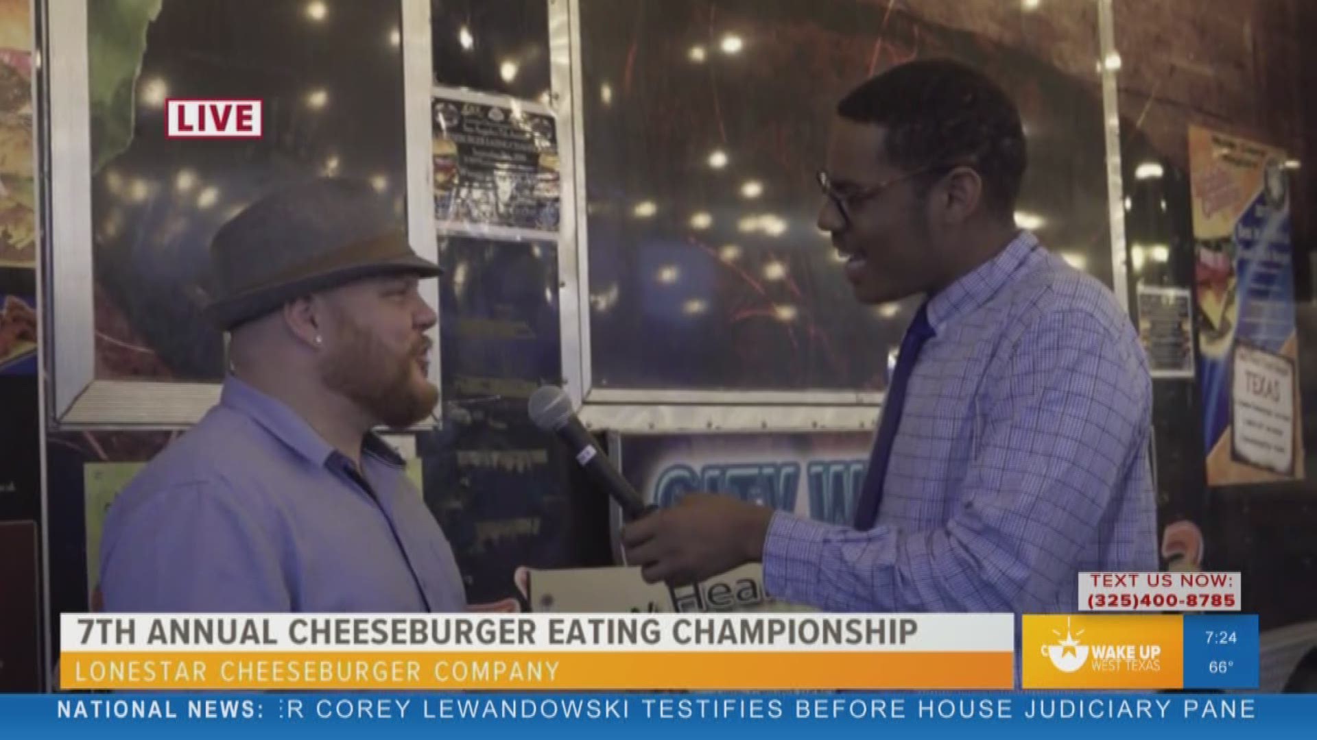 In honor of National Cheeseburger Day, our Malik Mingo spoke with the owner of Lonestar Cheeseburger Company about the 7th annual cheeseburger eating championship on September 18 at 6:30 p.m.