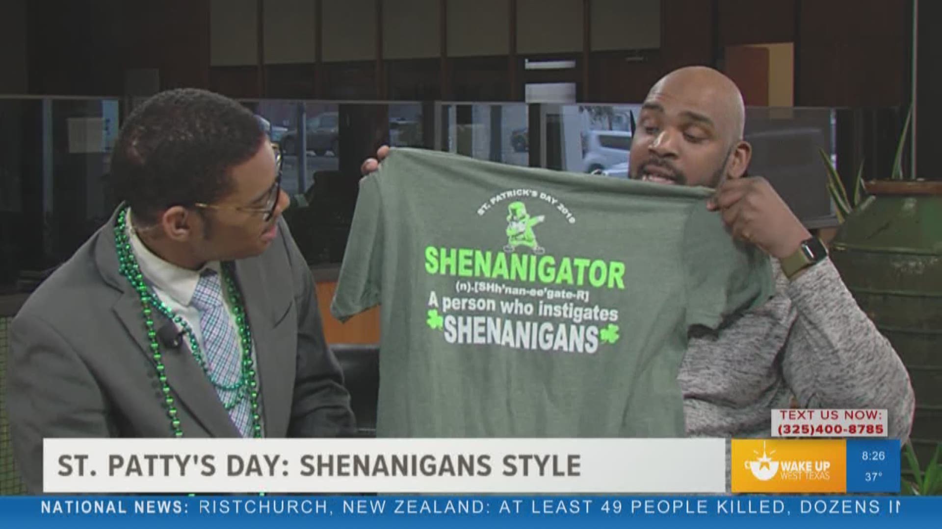 Our Malik Mingo spoke with Shenanigans Sports Bar and Grill about their weekend events for St. Patrick's Day!
