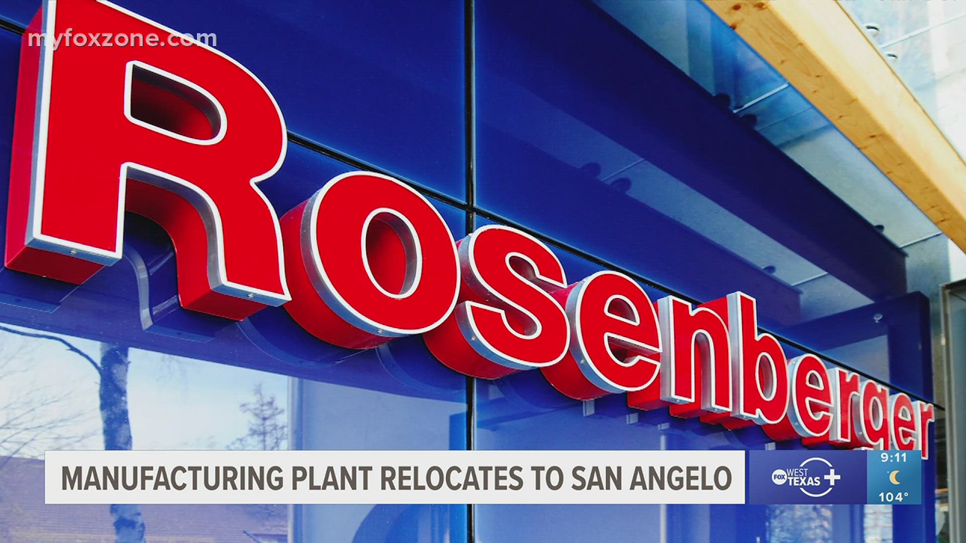 Rosenberger Site Solutions, LLC, has relocated its northeast U.S manufacturing facility from Akron, Penn., to San Angelo.