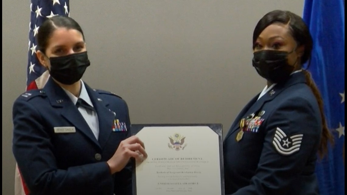Dyess AFB sergeant retires after 20 years of service