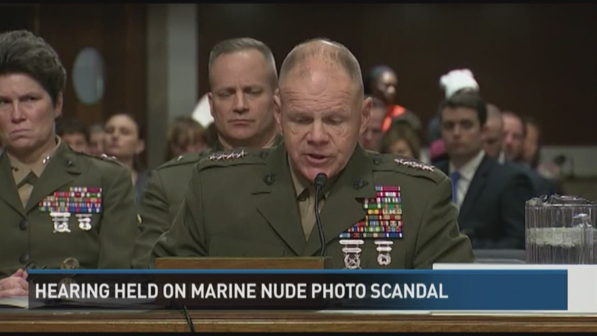 Hearing Held on Marine Photo Scandal