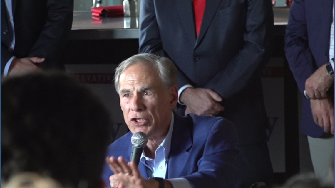 In Abilene, Abbott endorses Sheets and Hardaway in key Texas races ahead of March primaries