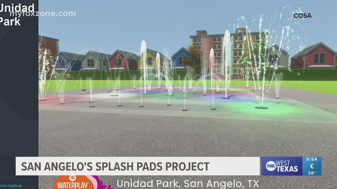 Fundraising efforts for San Angelo’s first splash pads are underway