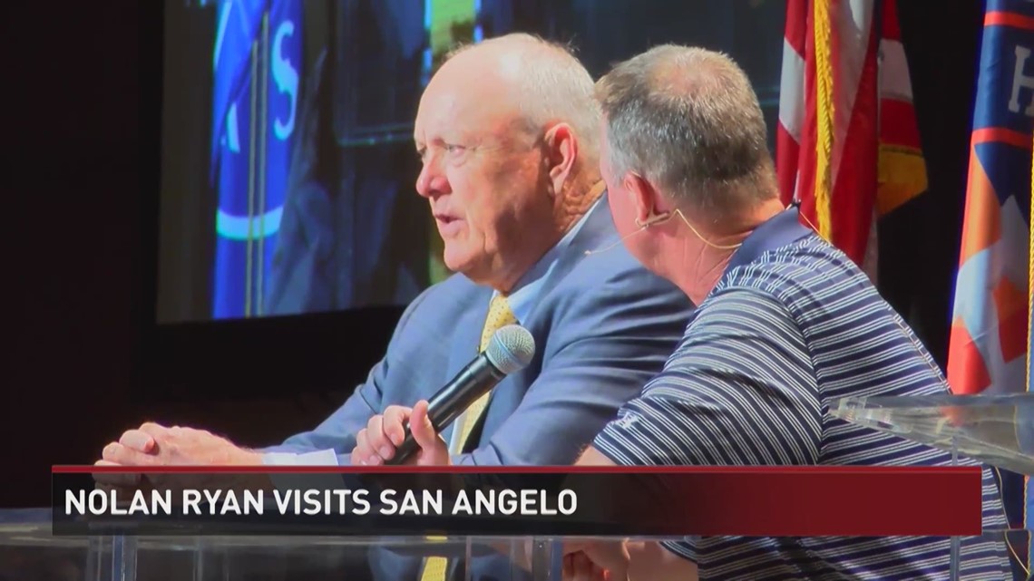 Nolan Ryan Visits San Angelo