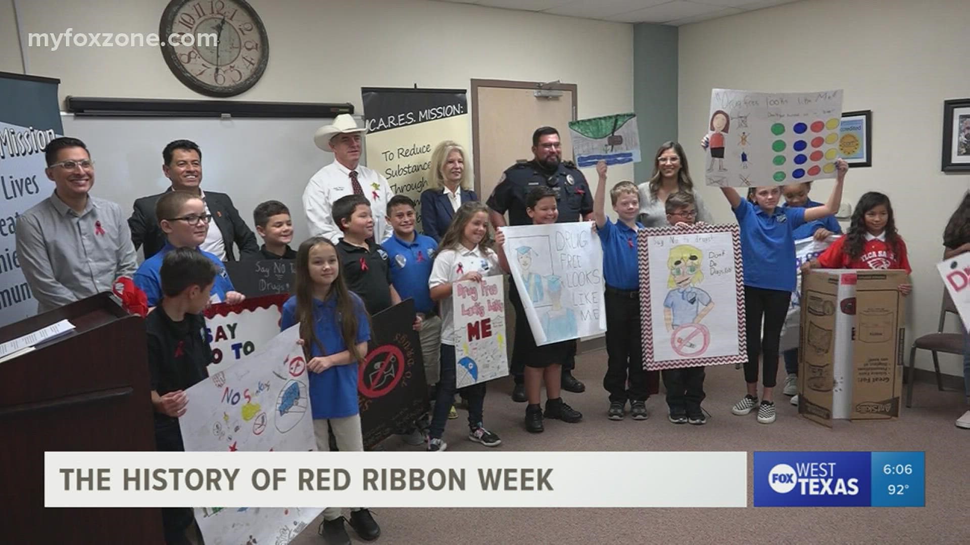 Red Ribbon Week is an alcohol, tobacco and other drug and violence prevention awareness campaign observed annually in October in the United States.