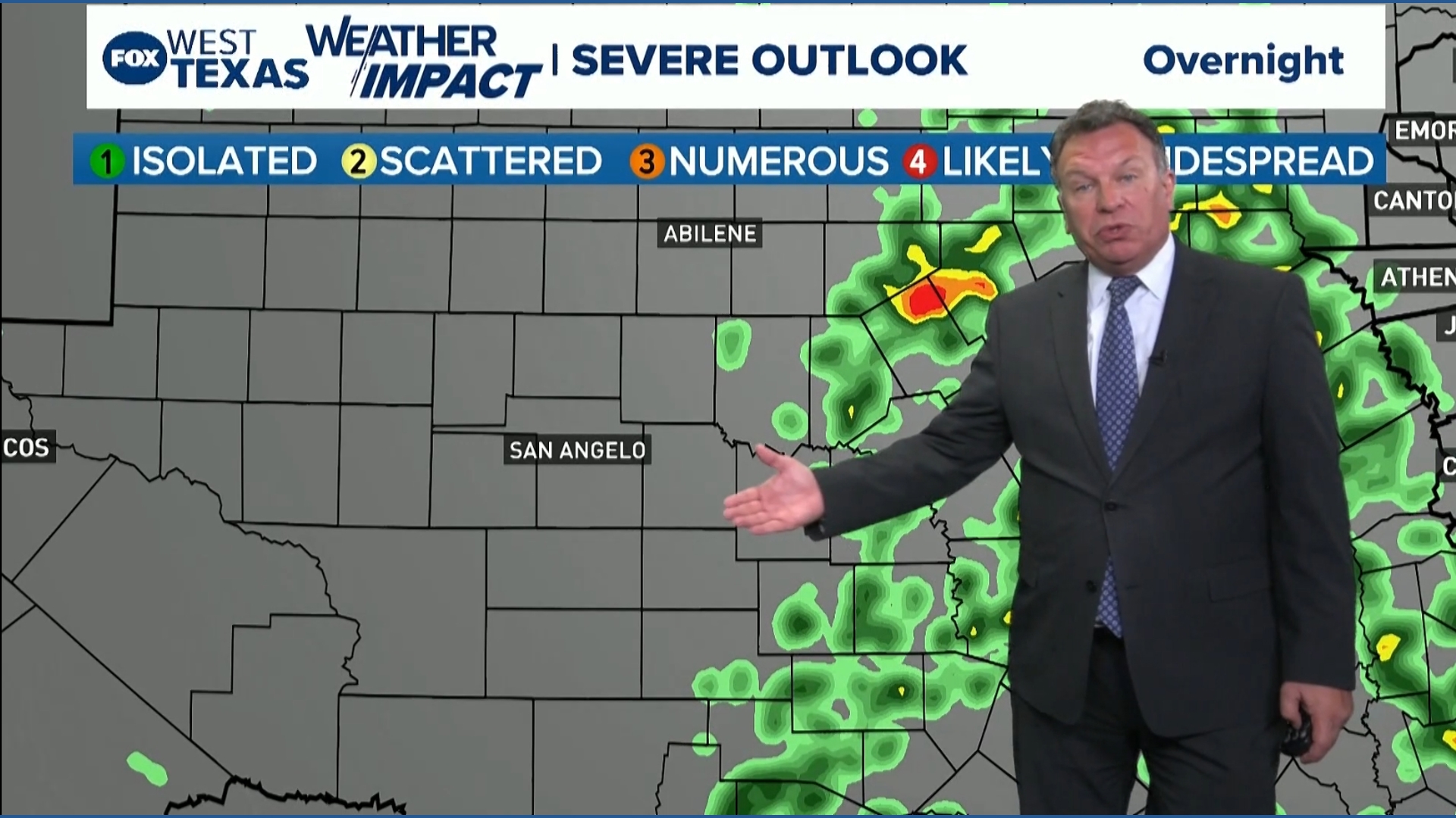 West Texas weather update: light showers overnight followed by warm up ...