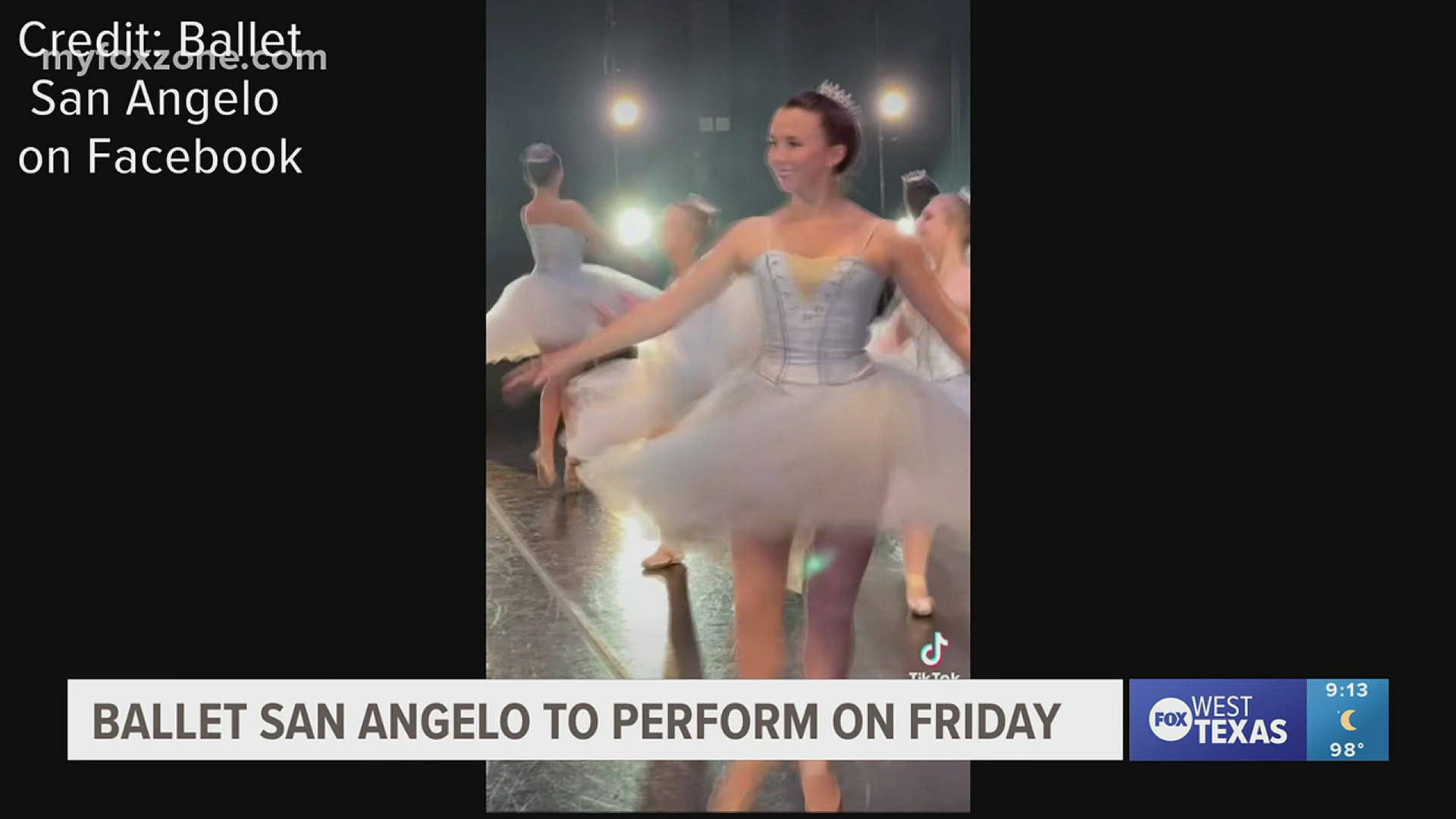 The San Angelo Ballet will perform on Friday, Aug. 9.