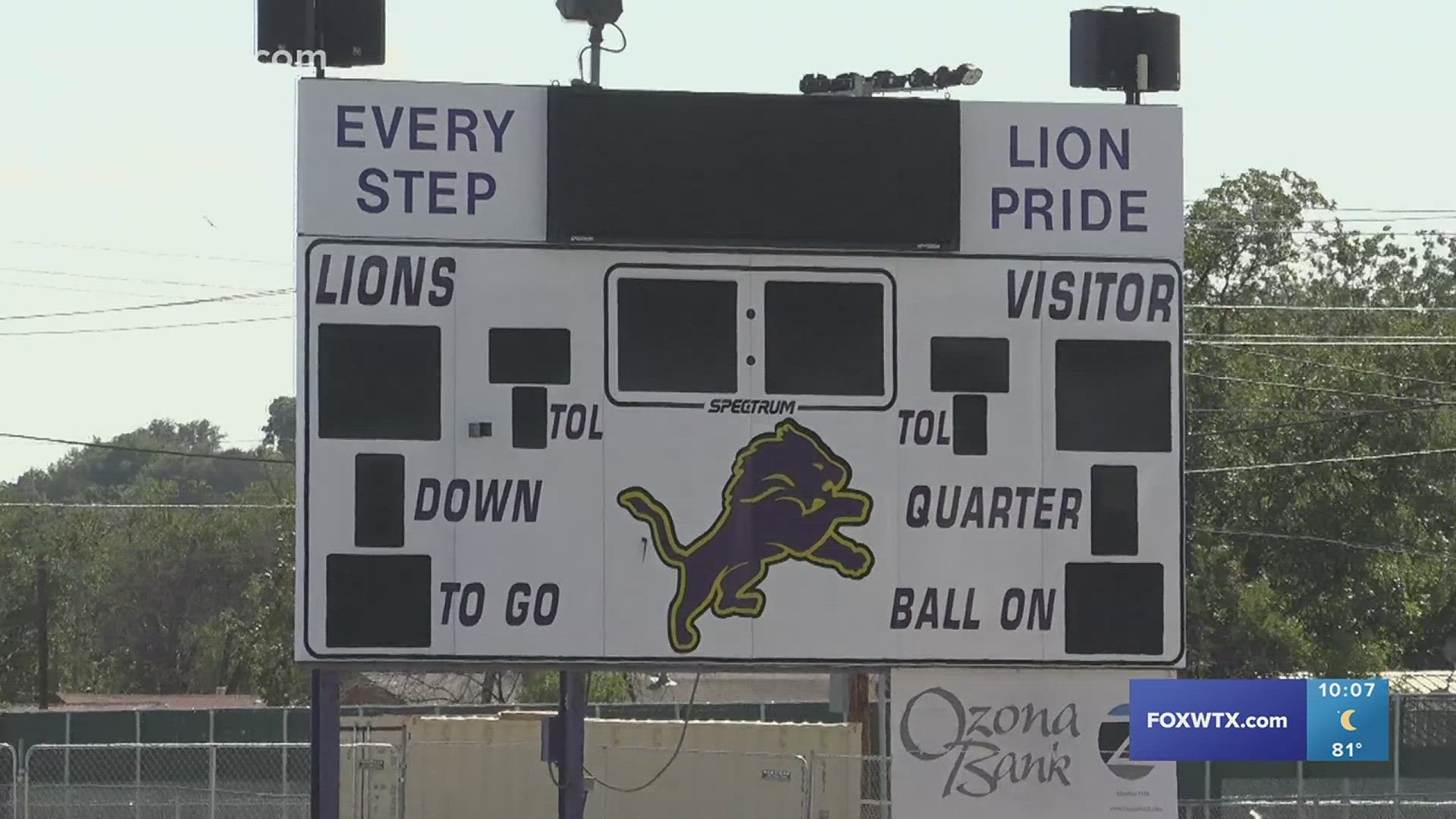 Ozona Lions enter district play motivated, FOX Football Live Week Five