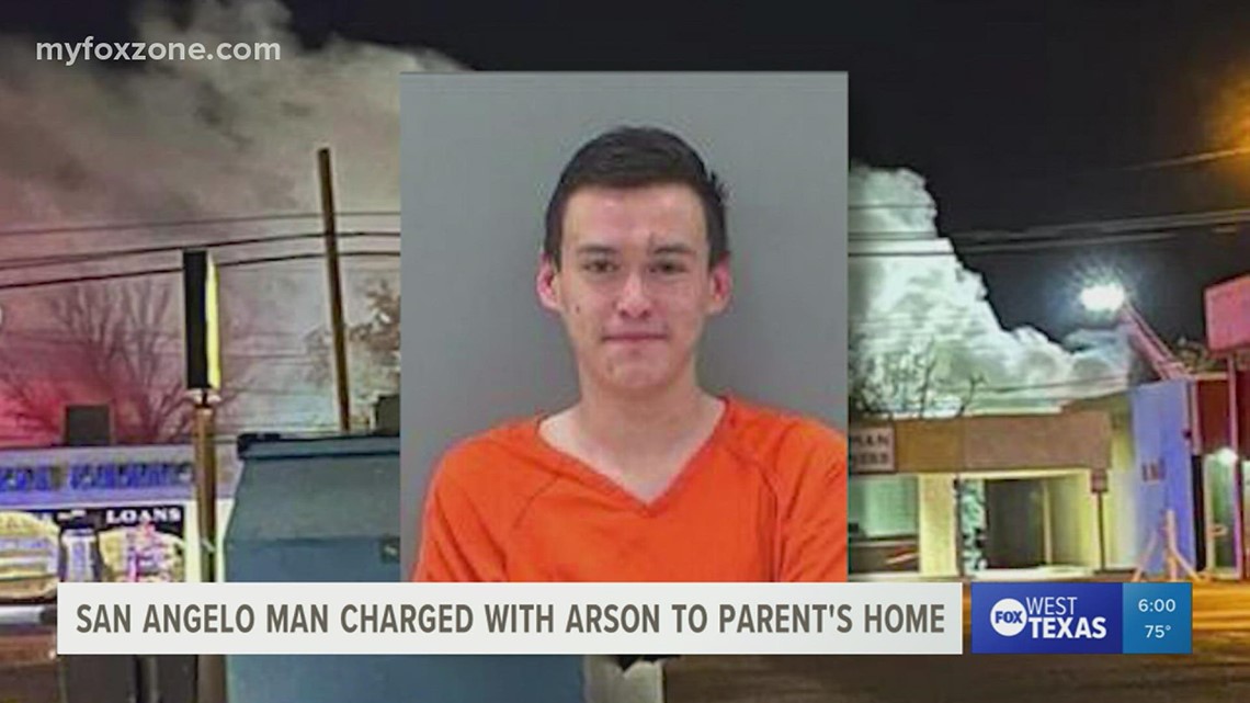 San Angelo Police arrest man on arson charge for house fire on Harris Avenue