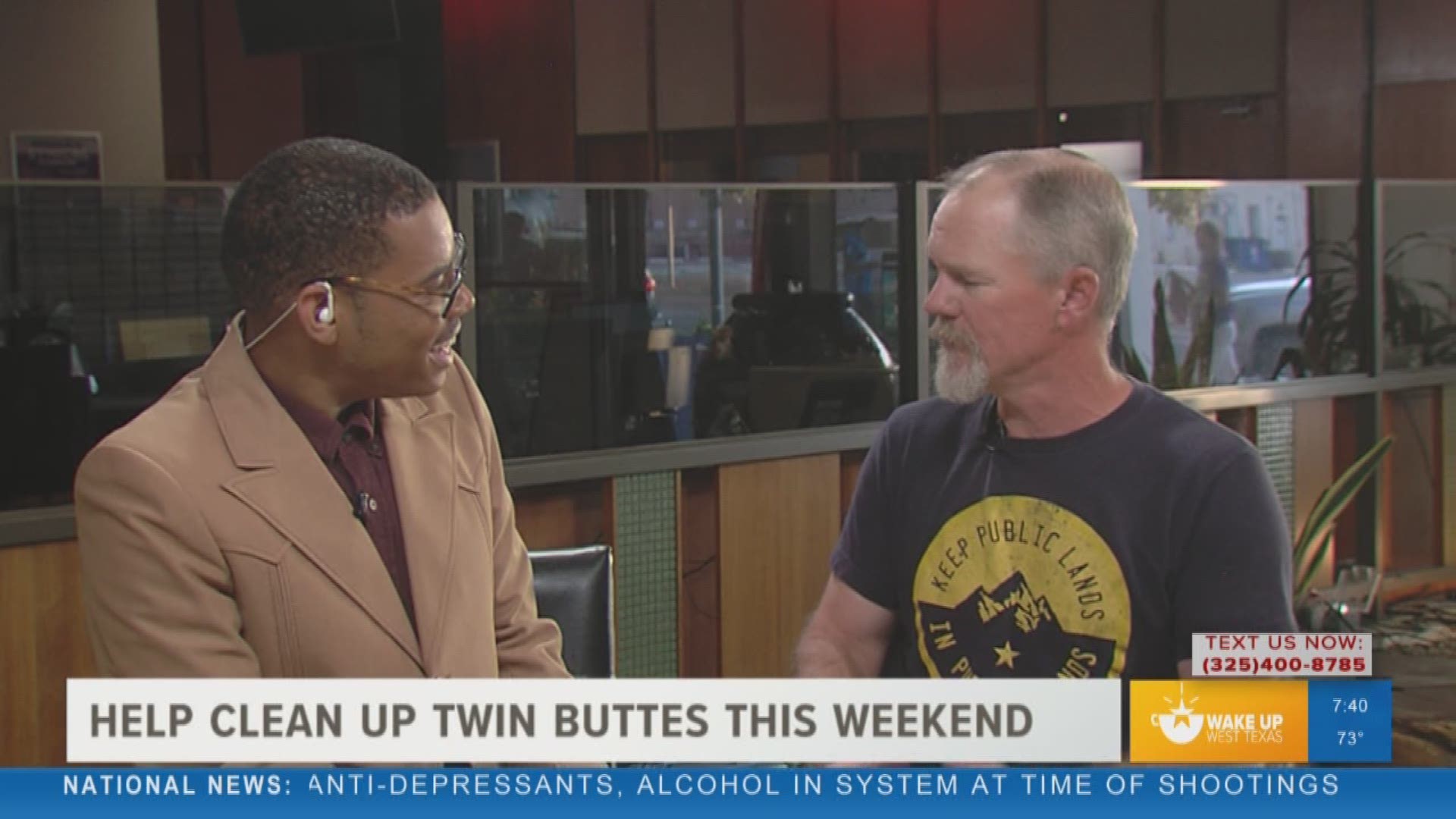 Our Malik Mingo spoke with a representative from the "Twin Buttes Clean Up" about what participants can expect August 17 at 8:00 a.m. at Twin Buttes Reservoir of of US-67.