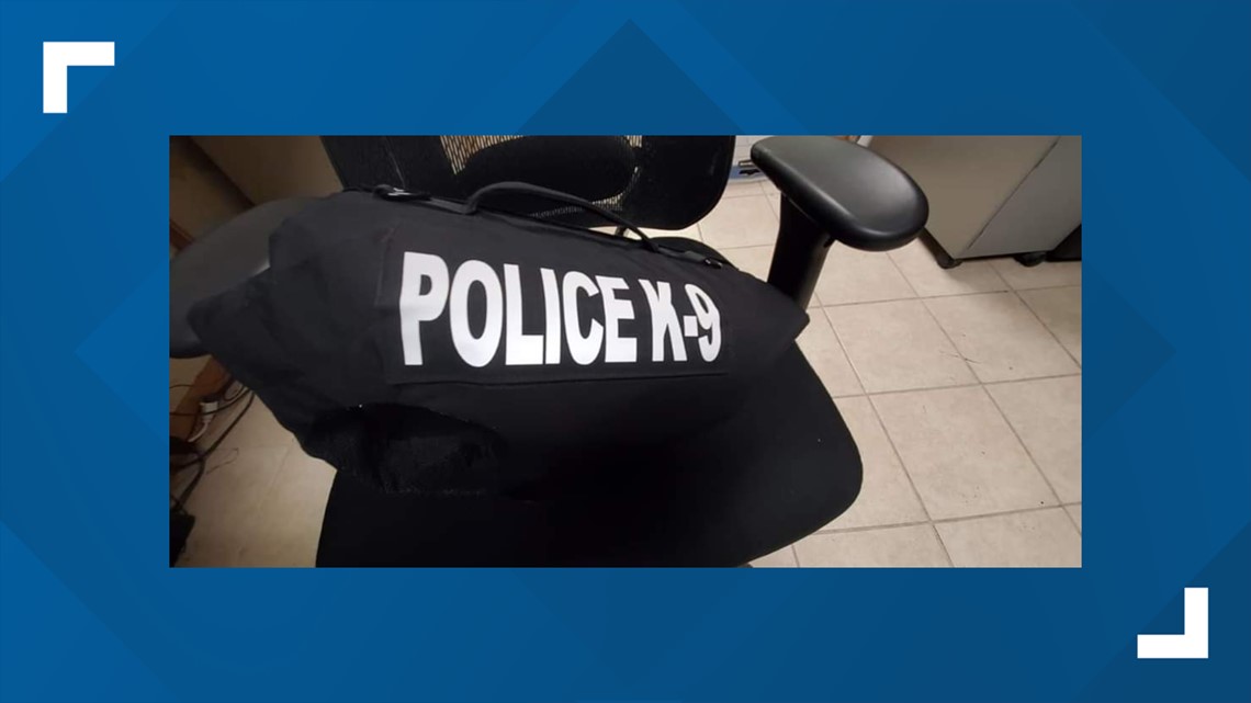 Ballinger Police Department K9 receives special gift