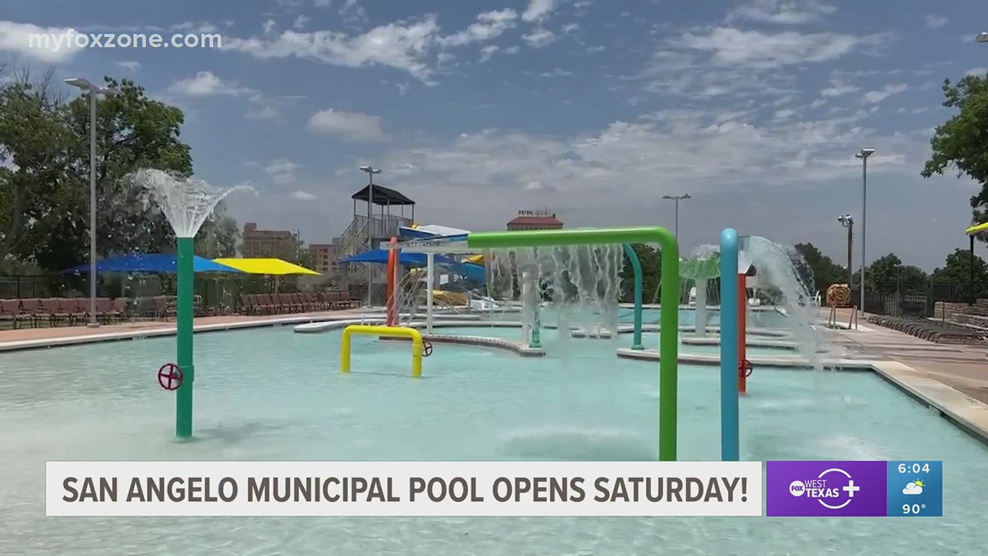 The city of San Angelo will anticipate 3-400 people on opening day.