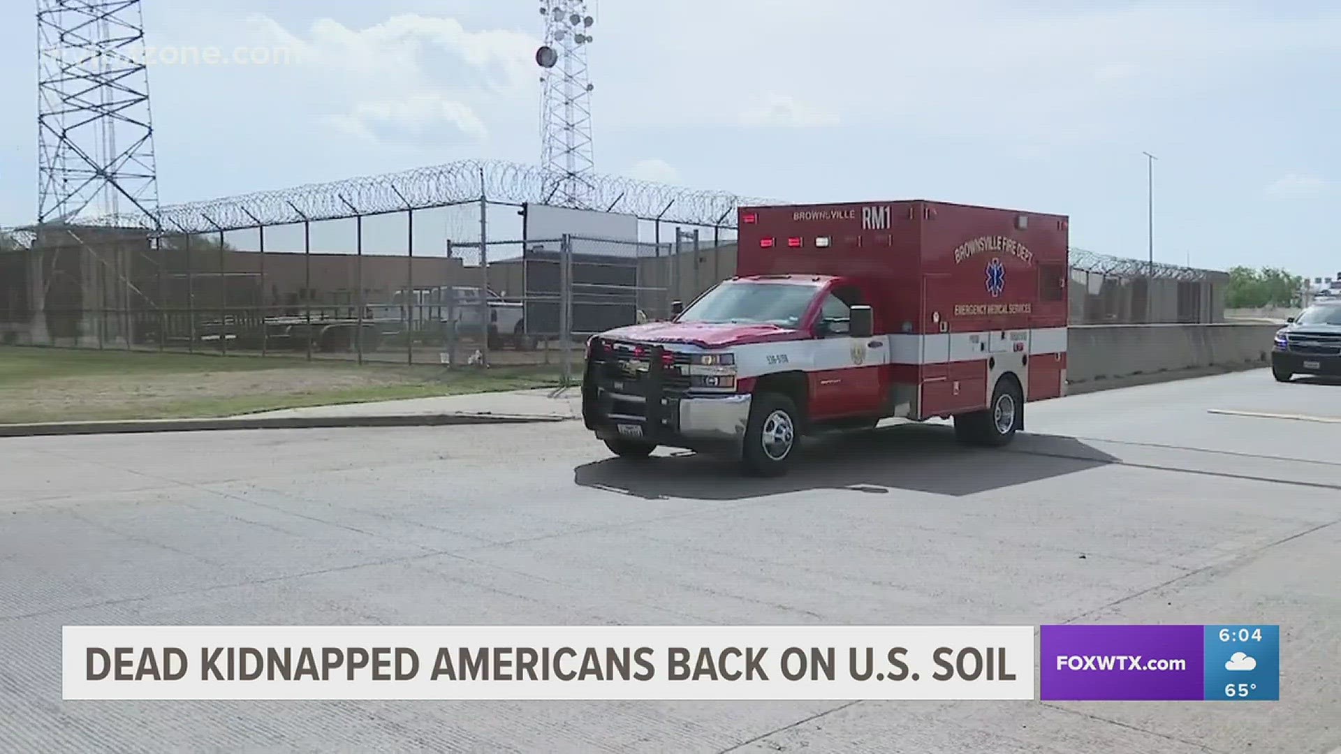 Dead kidnapped Americans back on U.S soil