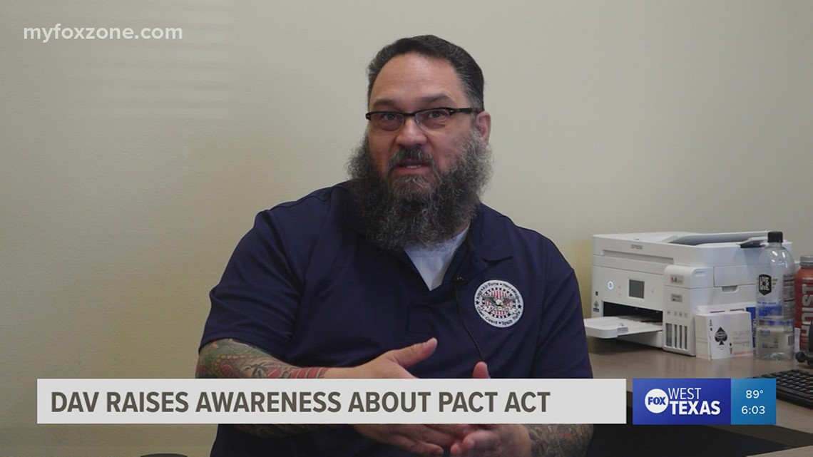 San Angelo DAV commander explains why veterans should take advantage of the PACT Act