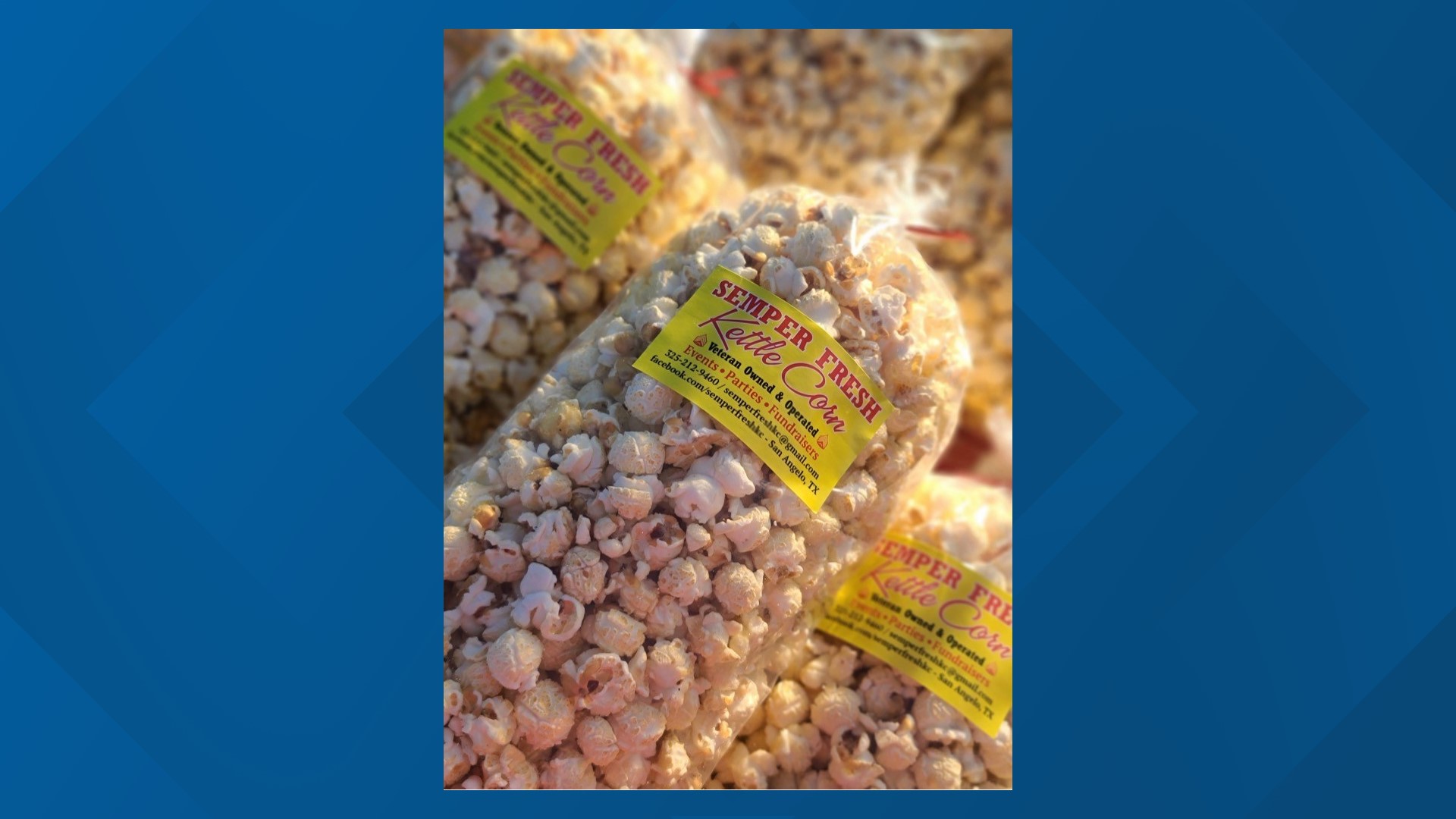 Semper Fresh Kettle Corn is 'popping up' around San Angelo