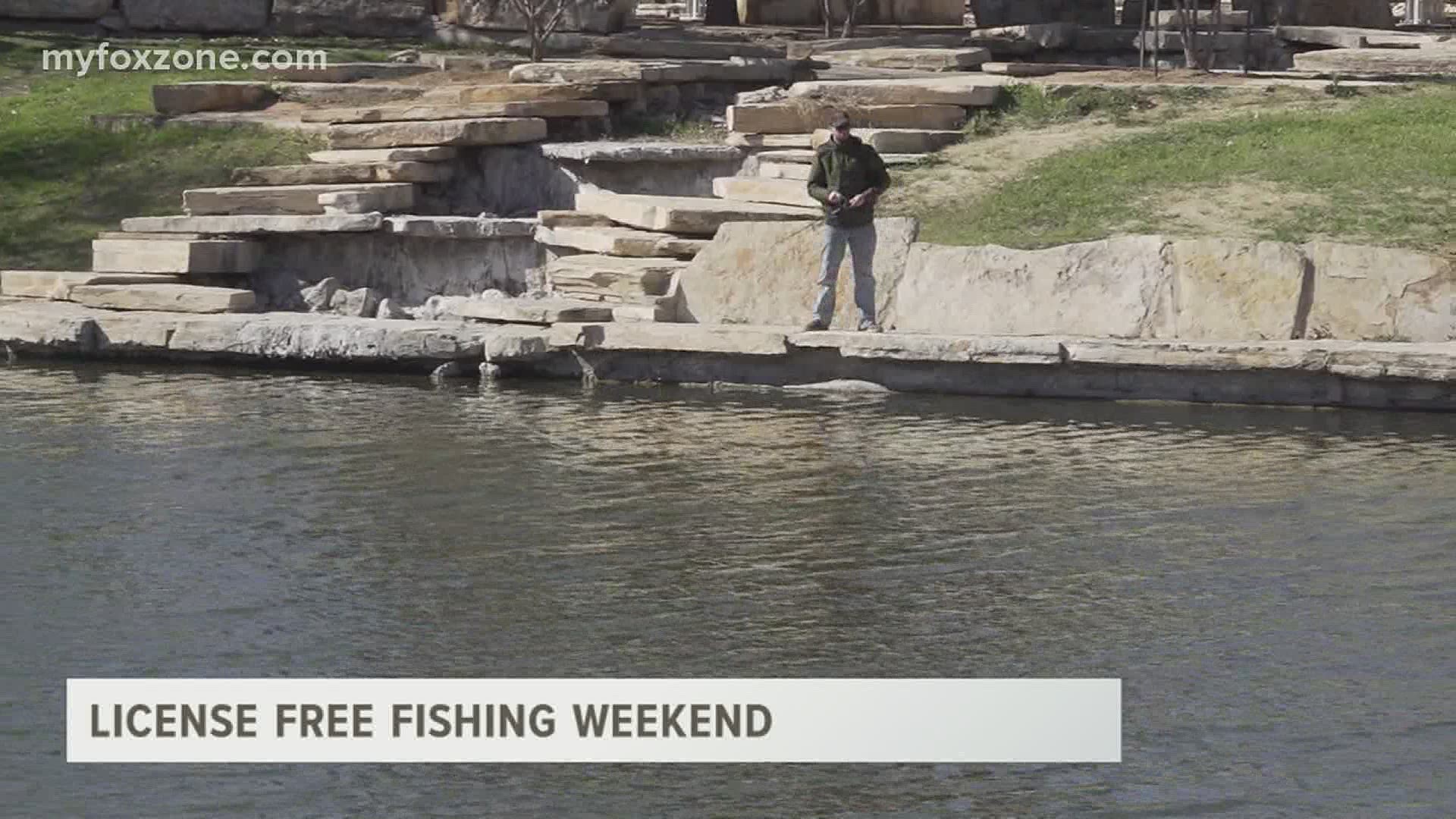 The Annual Youth Fishing Derby was held Saturday morning along the Concho River.