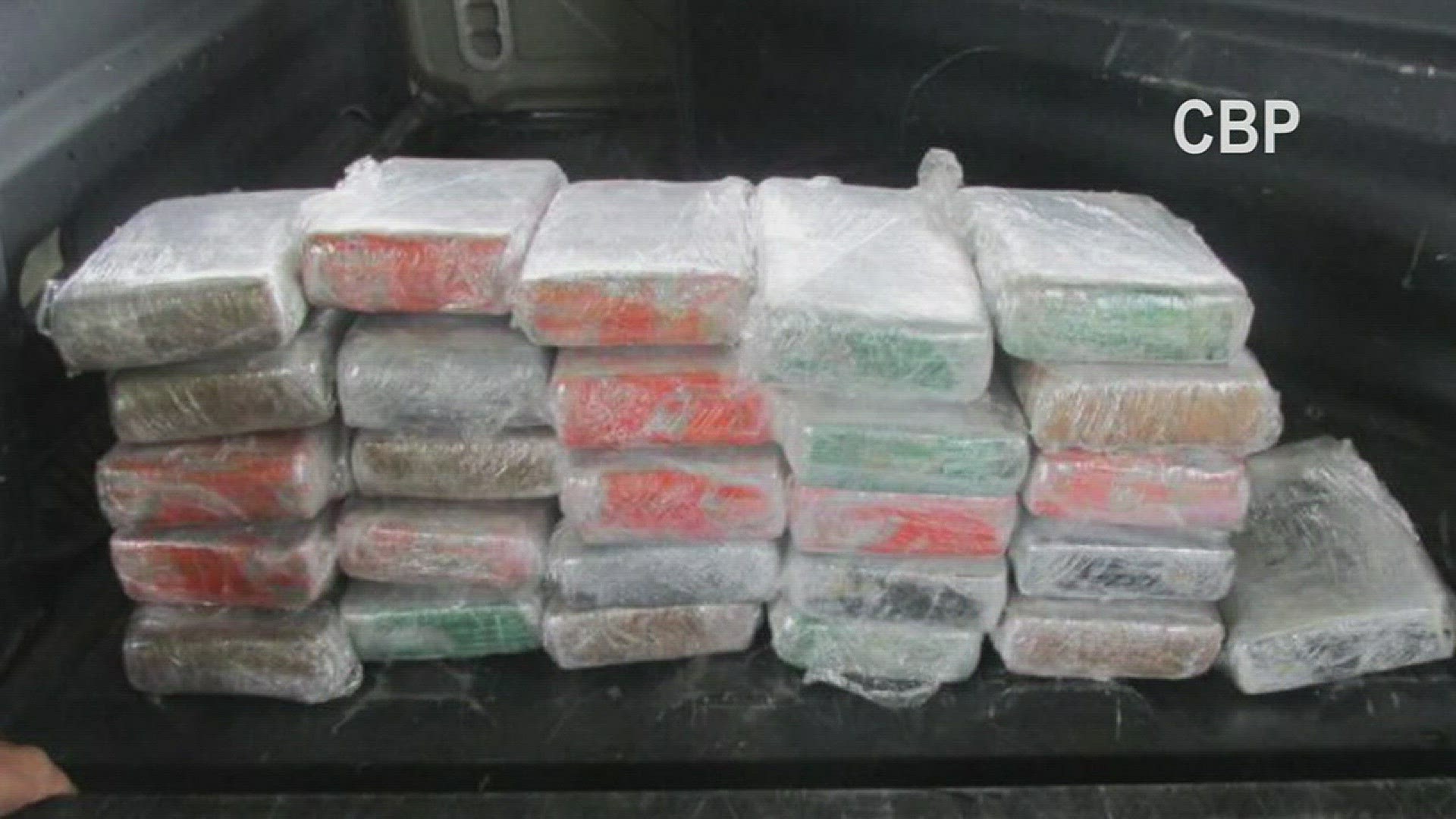 Border Patrol agents recovered cocaine in Falfurrias.