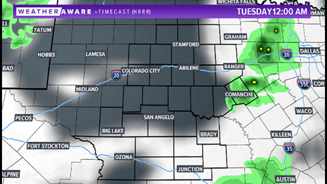 Strong to severe storms possible Monday evening before the heat ...