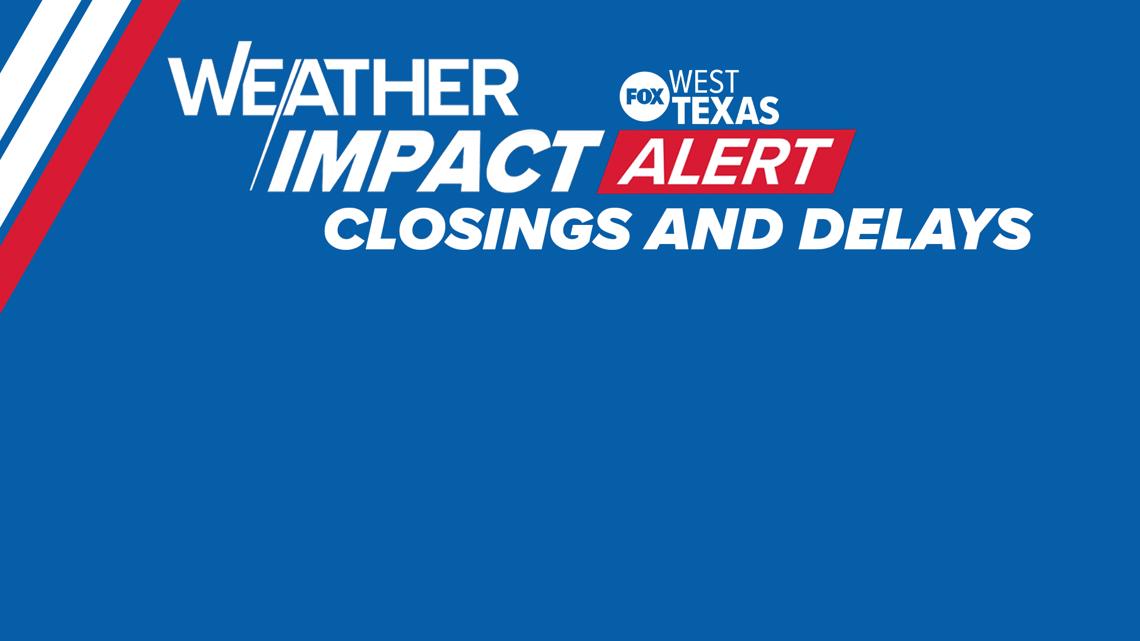 School closures and delays continue as icy weather conditions persist across the Big Country