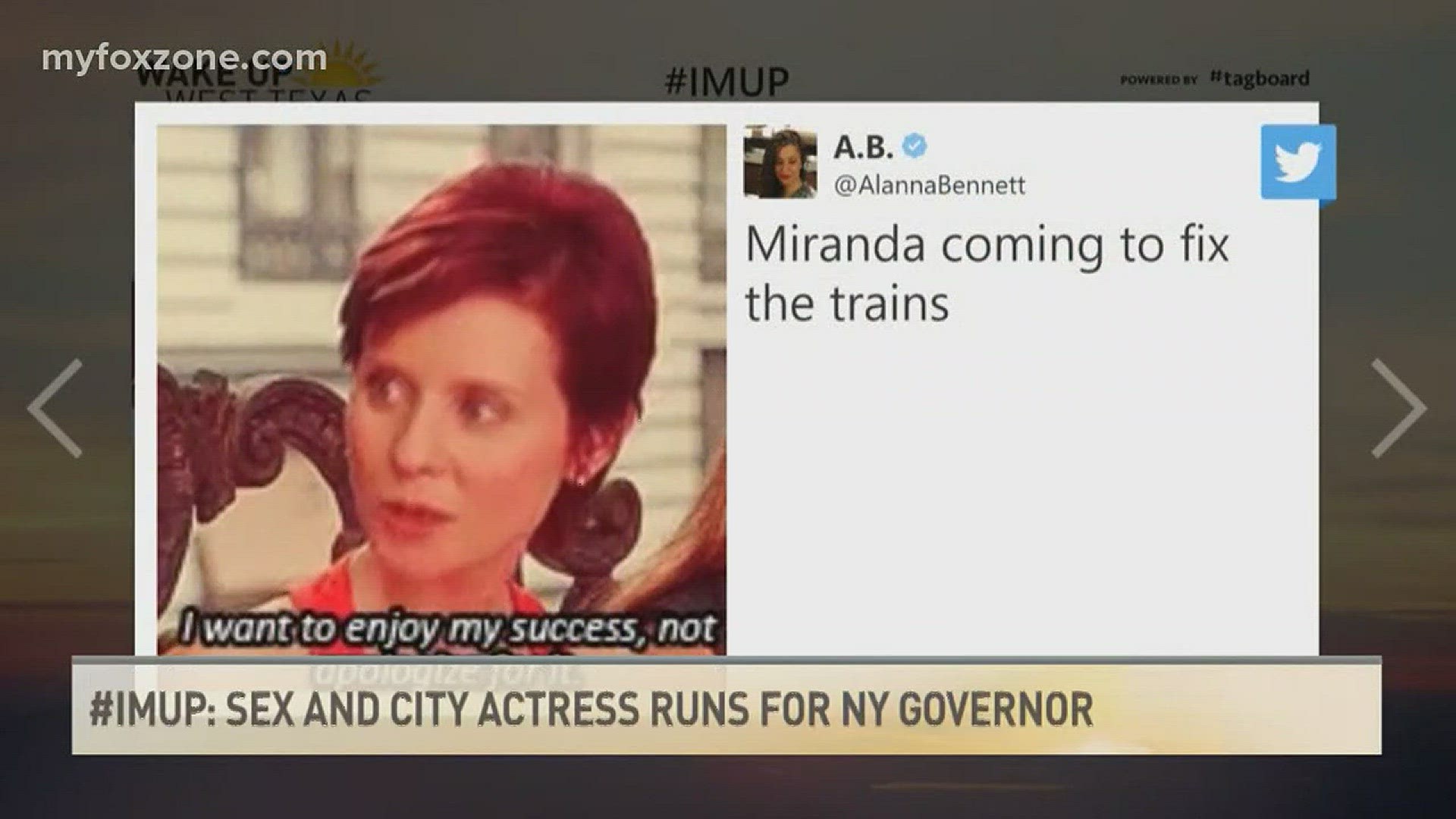 Cynthia Nixon announced to run for governor of New York yesterday and it's received a lot of reaction.