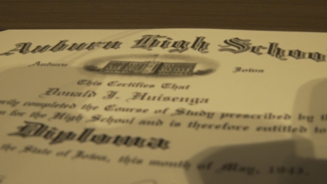 Veteran receives high school diploma almost 80 years later - Vimarsana News