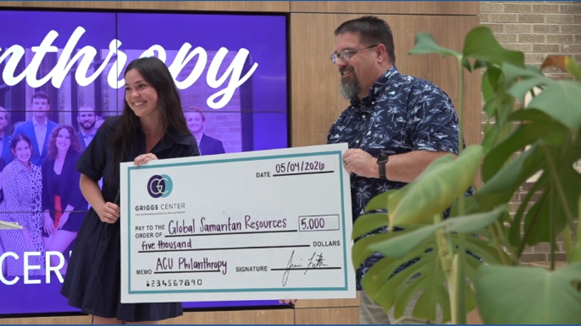 Abilene Christian University students award $60,000 in grants to local nonprofits