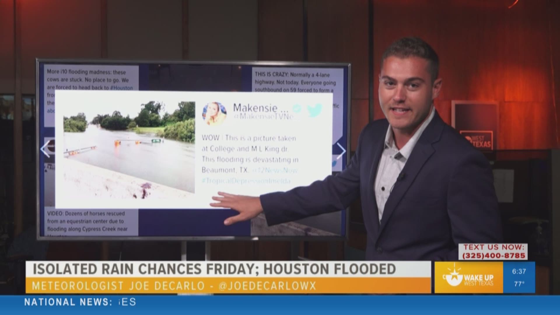 Meteorologist Joe DeCarlo takes a look at some extreme flooding videos coming out of southeast Texas due to the remnants of Imelda