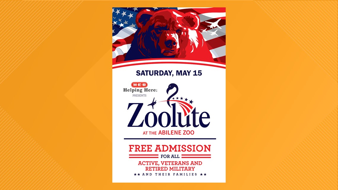 Military members, families honored during Zoolute at Abilene Zo - Vimarsana News