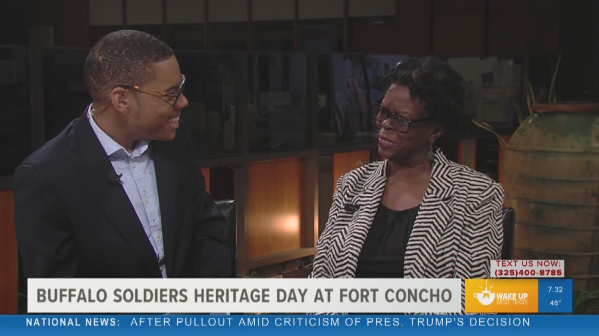 Our Malik Mingo spoke with the San Angelo chapter of the NAACP about their upcoming partnership to celebrate the Buffalo Soldiers at Fort Concho.