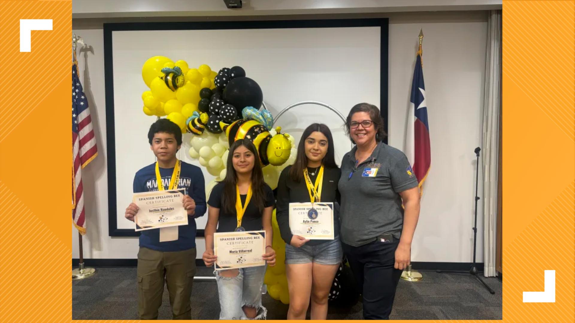 Region 15 hosted its first Spanish spelling bee May 16. Lincoln students won each of the top three awards.