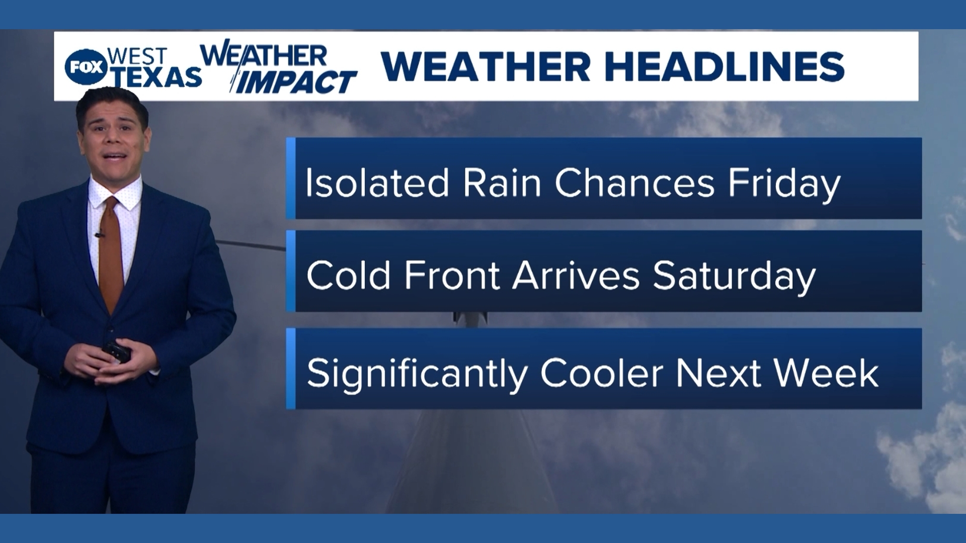 Cold front to bring weekend rain, cooler temperatures after Friday heat ...