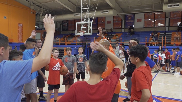 San Angelo Central boys basketball camp starts off strong