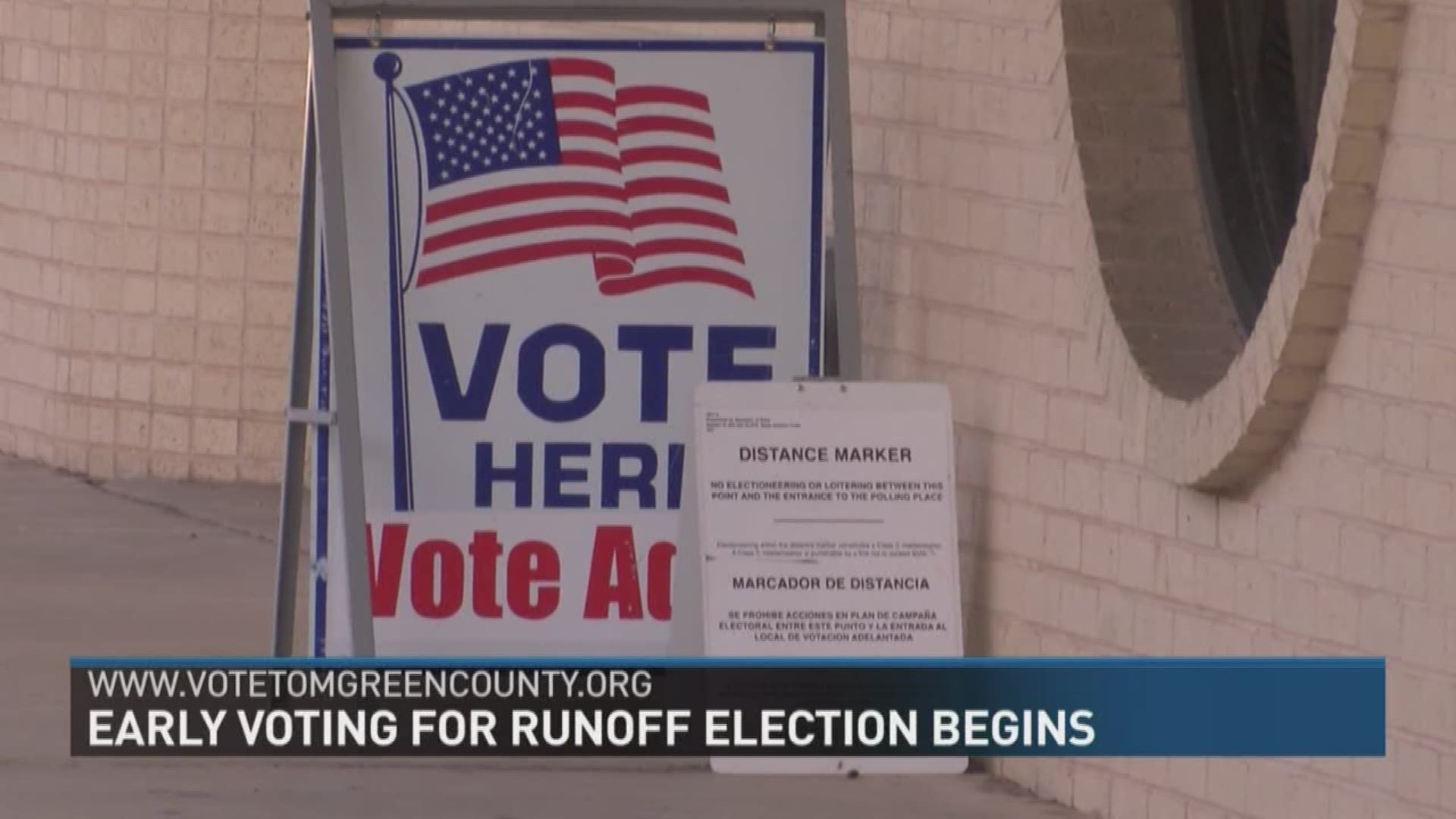 Early voting has begun for the runoff election for the District 6 city council seat.