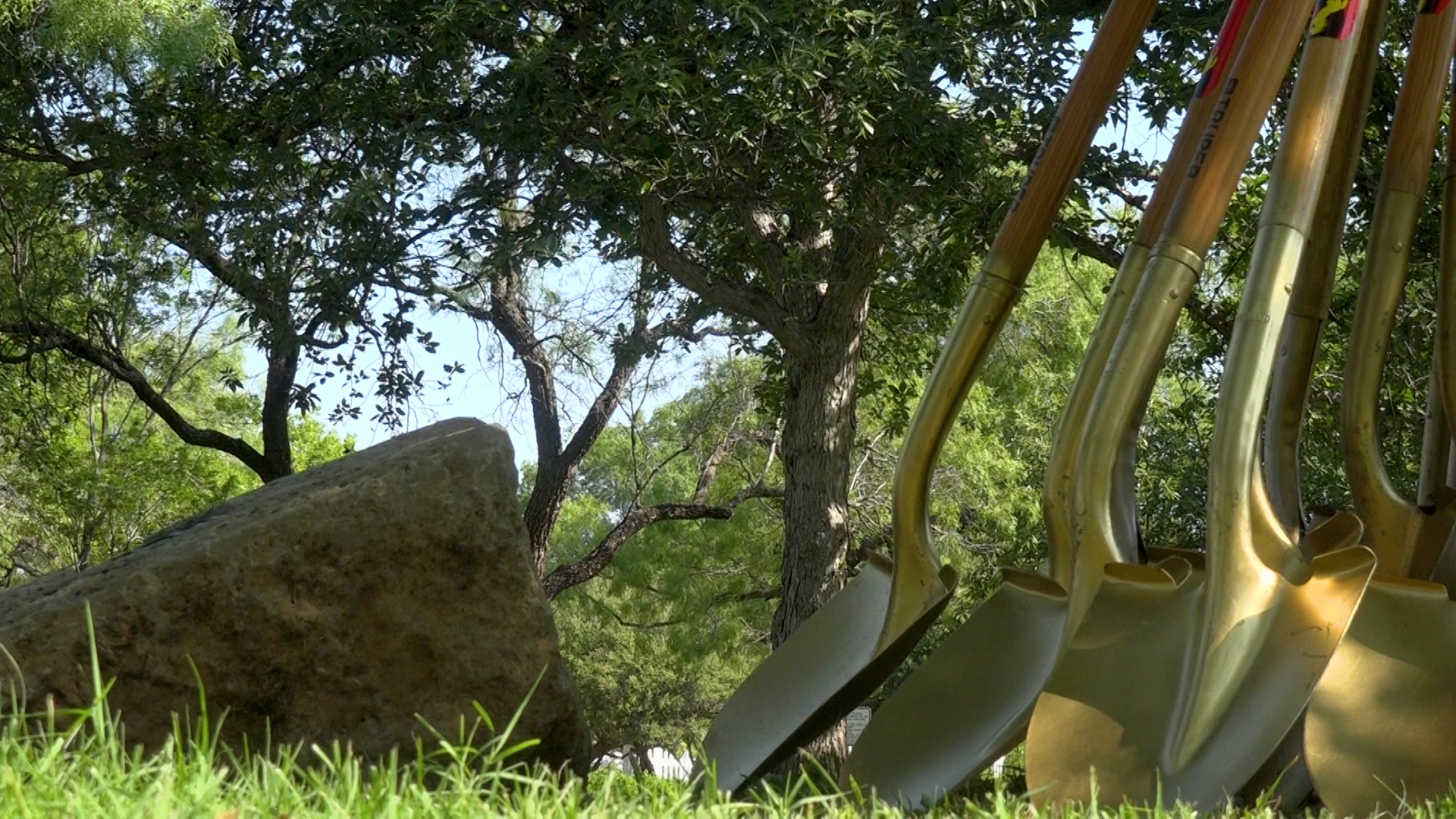 The 'Heroes on the Concho' WWII memorial will honor veterans who lived in the Concho Valley. A groundbreaking took place on Thursday morning.