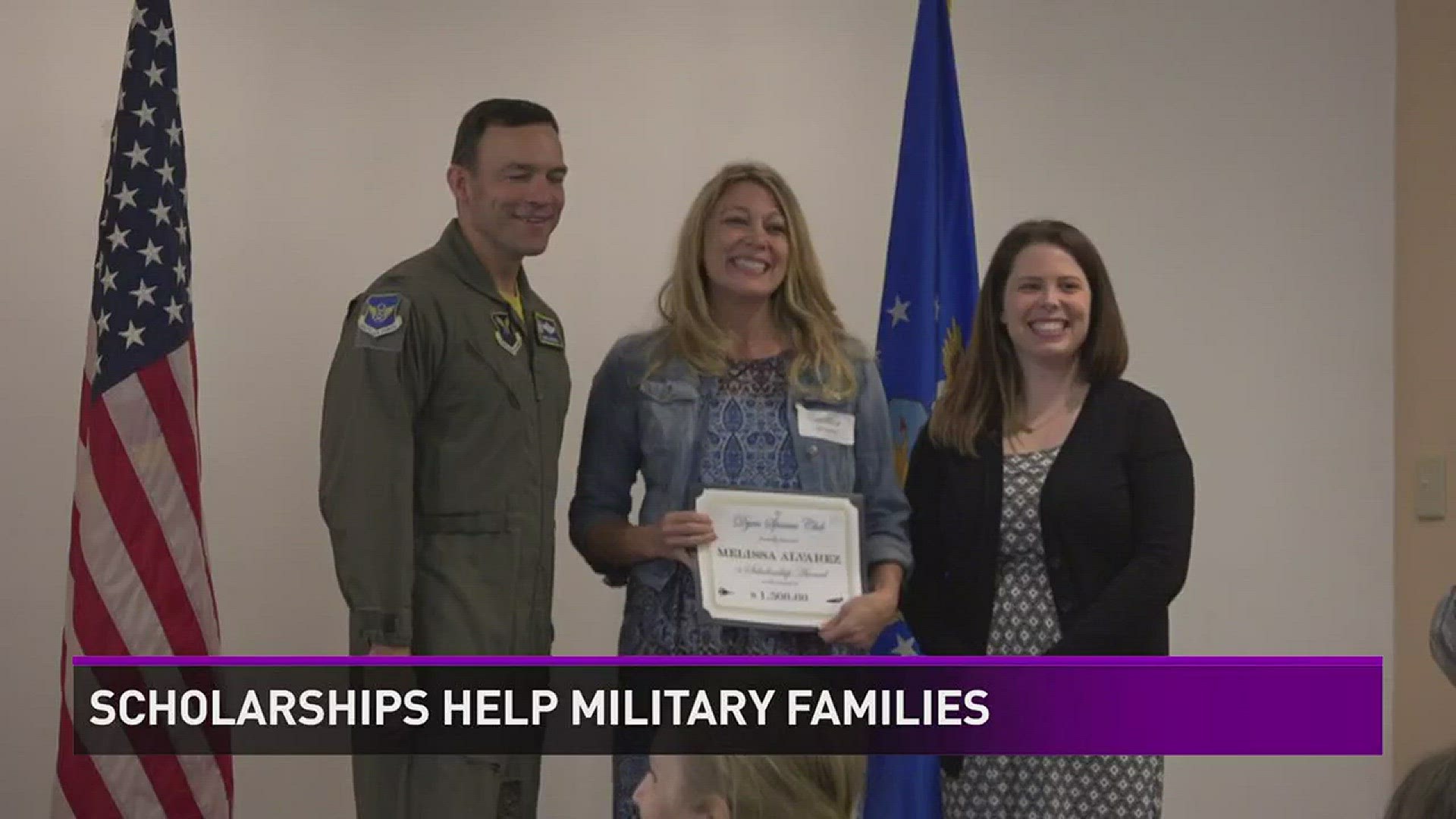 Thousands of dollars was raised to send Dyess Air Force Base dependents to college.