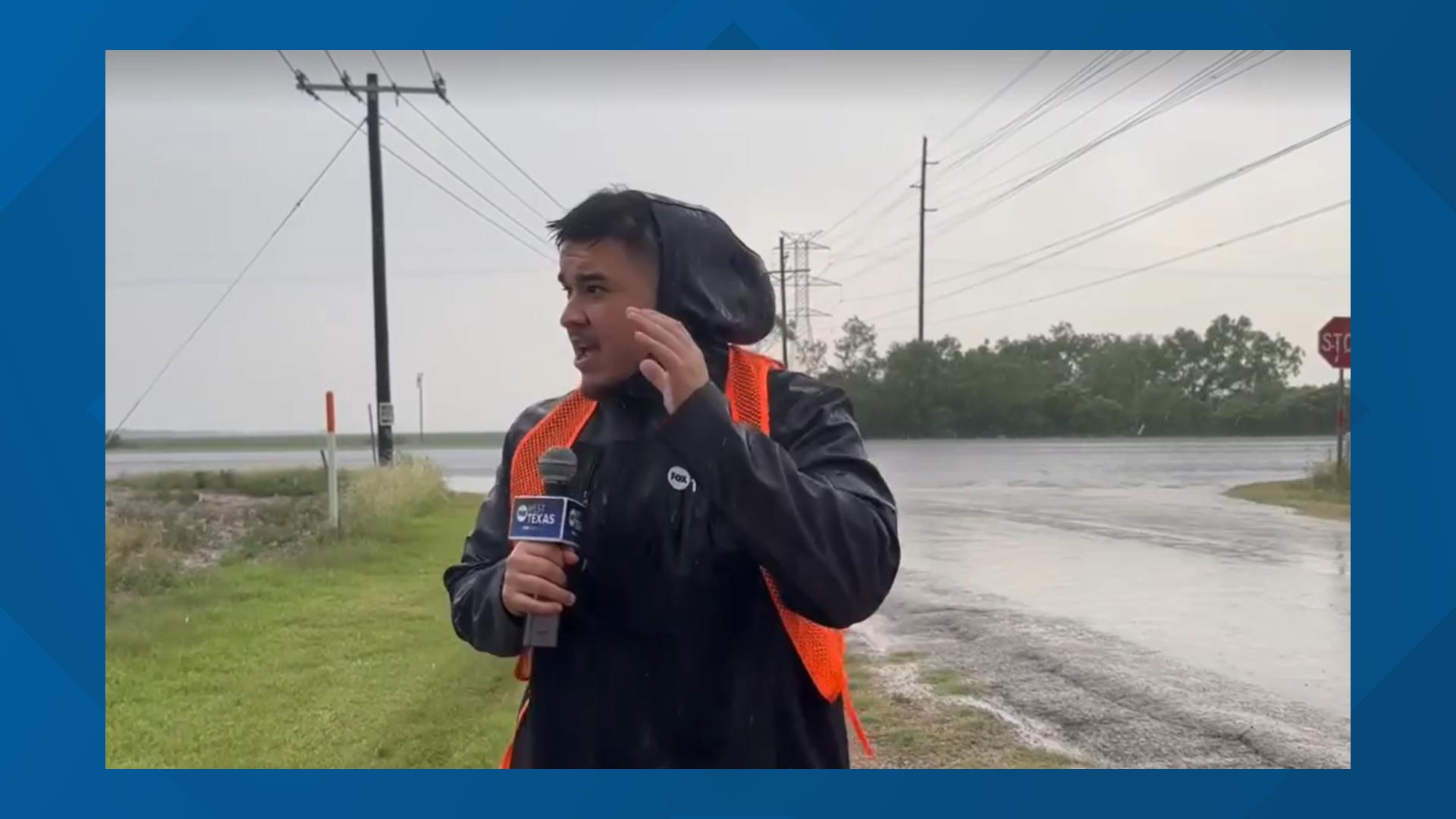 Severe weather is moving through the Concho Valley Wednesday afternoon. The FOX West Texas team is reporting from the field.