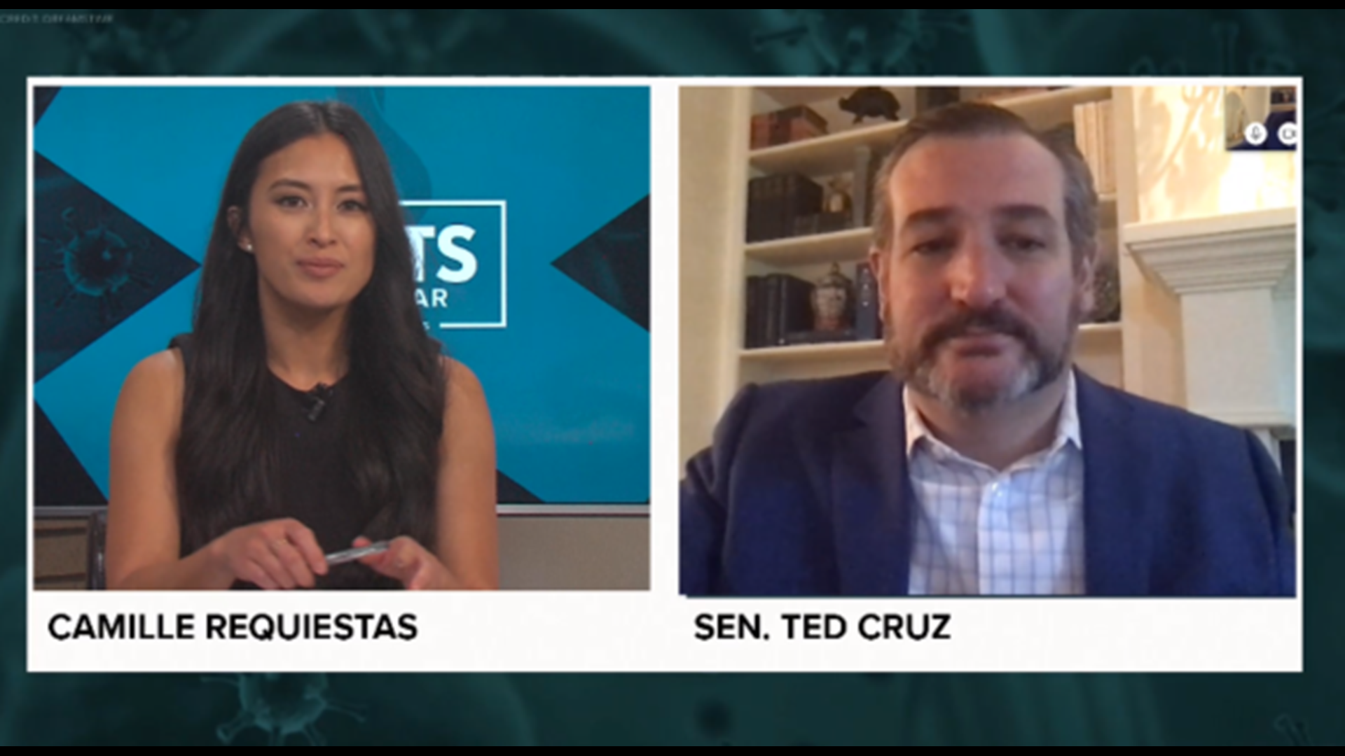 Our Camille Requiestas spoke to Sen. Ted Cruz about how the country can come together during the COVID-19 pandemic.