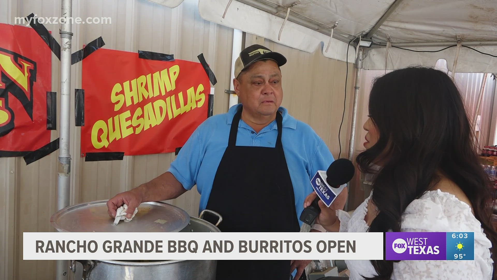 Joe and Lile Rivera opened their food truck exclusively for the San Angelo Stock Show and Rodeo carnival.