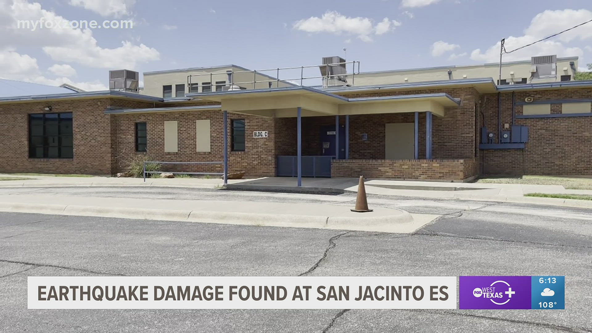 You may know the recent earthquakes in Scurry County were felt here in San Angelo. What you may not know is the damage can be seen in our city as well.