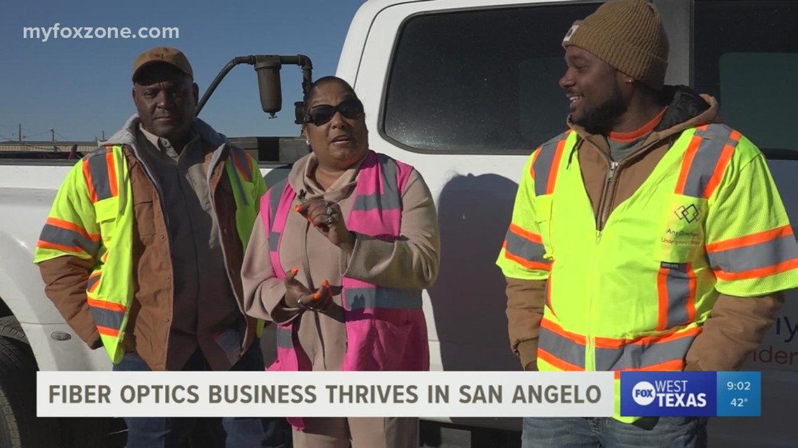 One of the state's only Black-owned fiber optic businesses thriving in San Angelo