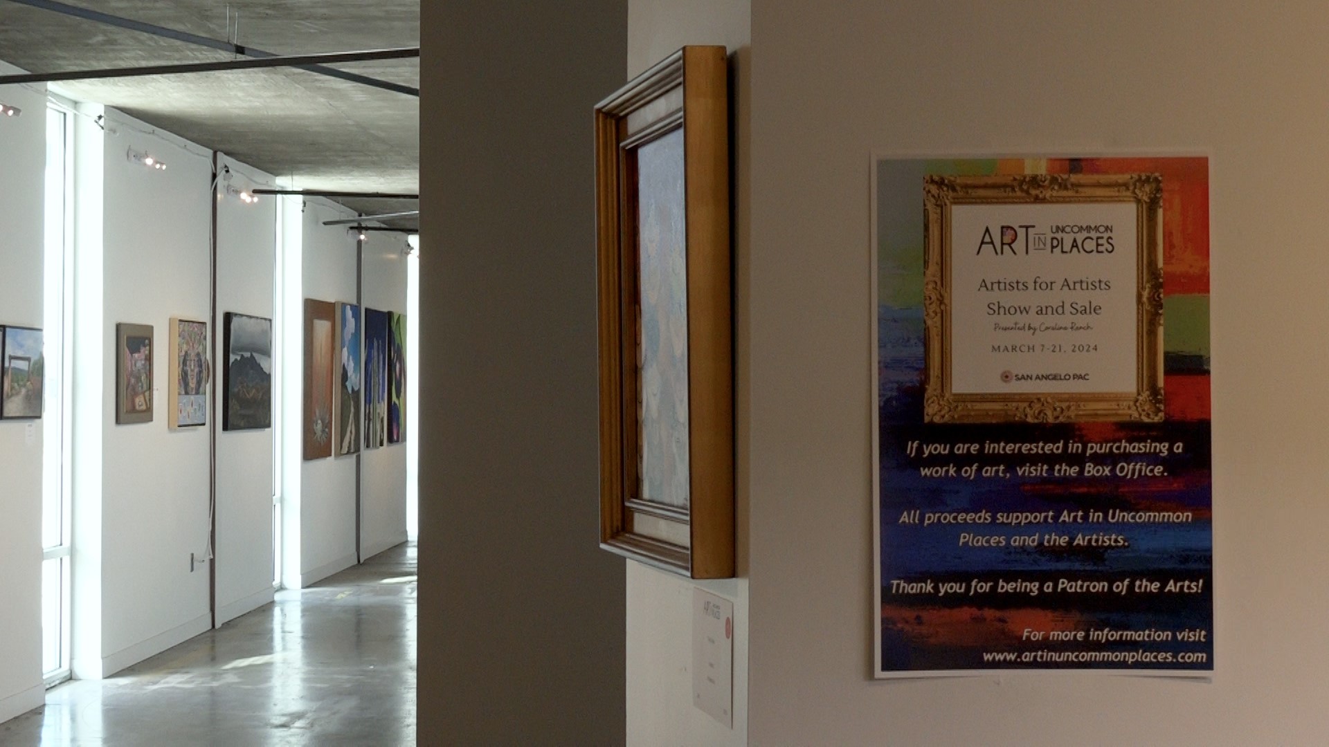 The show and sale will run until March 21 at the Stephens Performing Arts Center.