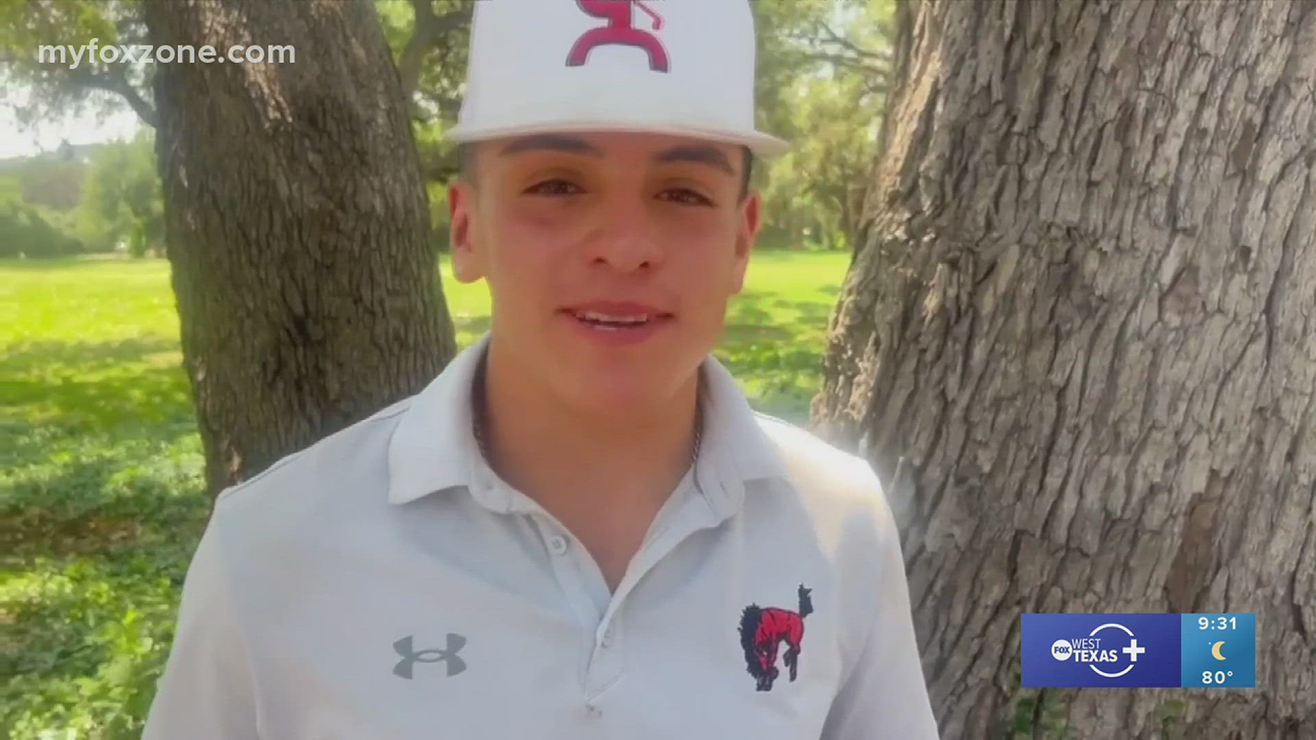 The Sonora Bronco hit a hole in one at the UIL State Tournament on Monday.