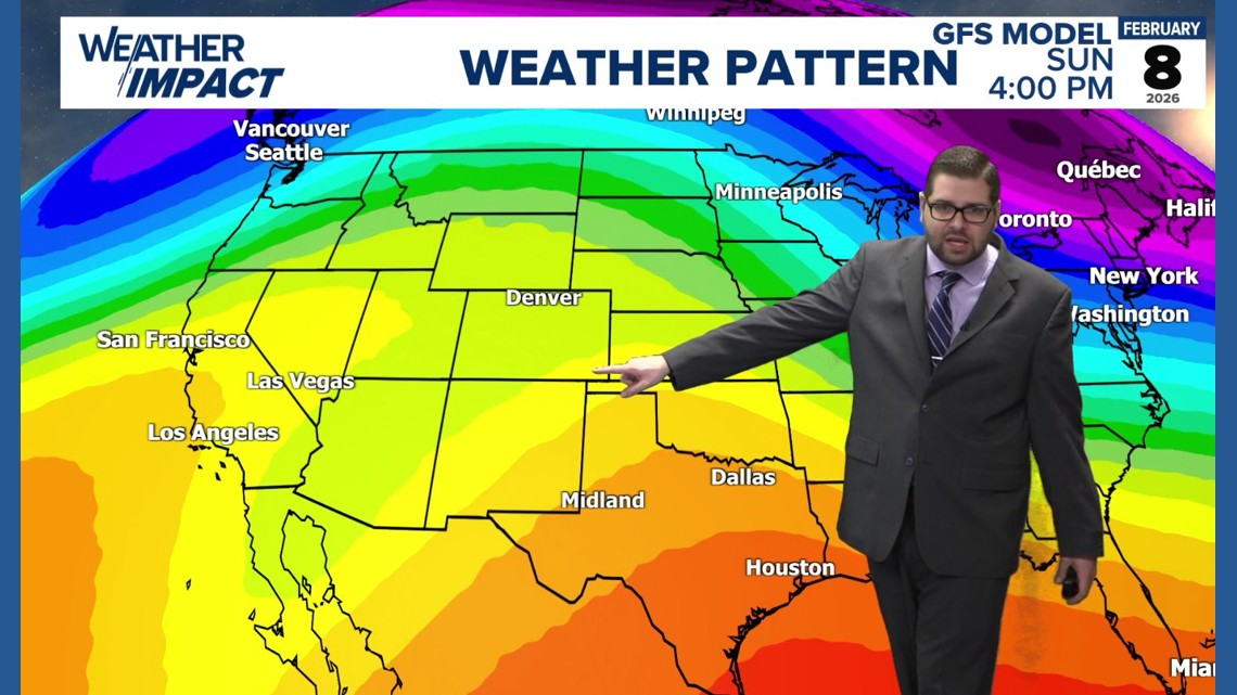 Pleasant weather settles over Concho Valley as warming trend builds late week
