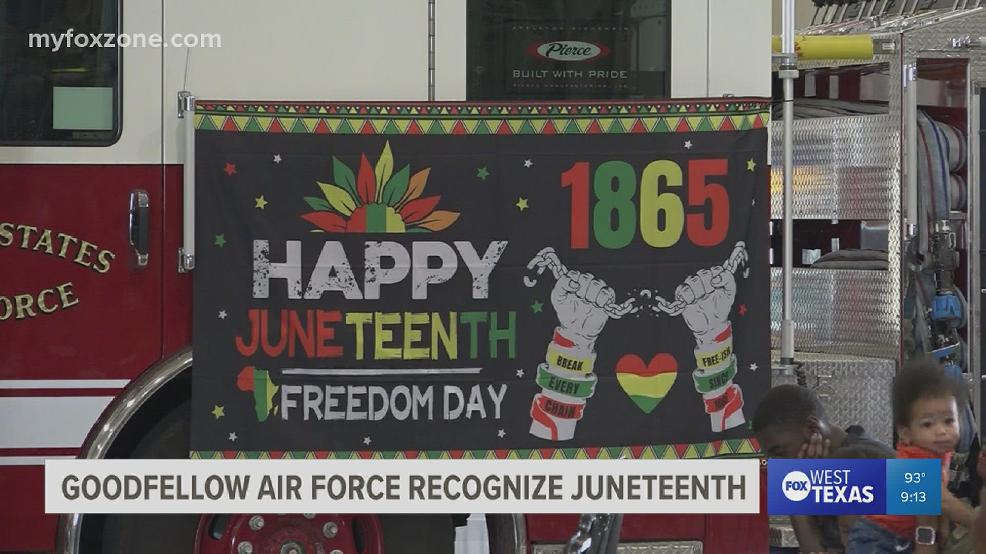 Goodfellow held their first Juneteenth event to celebrate the federal holiday.